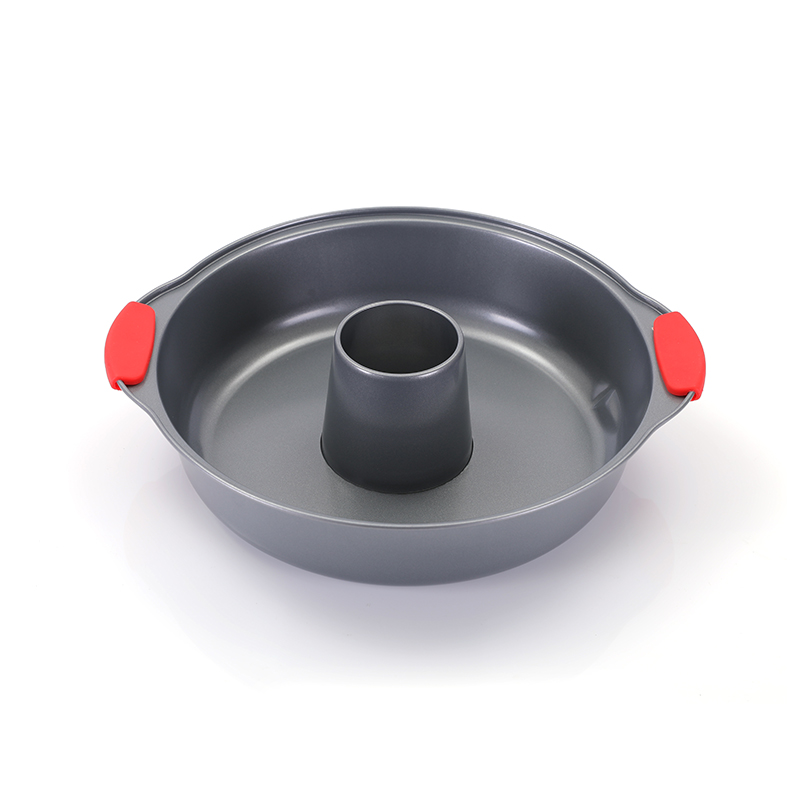 Round Cake Ring with Red Silicone Handle