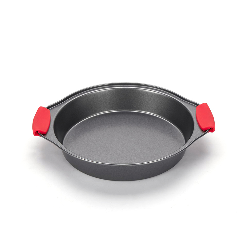 CH-4RG2824 Non-Stick Round Cake Pan With Red Grip