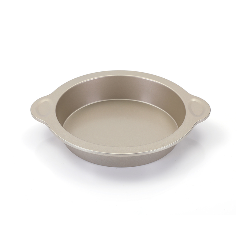 Golden Cake Mold With Handles