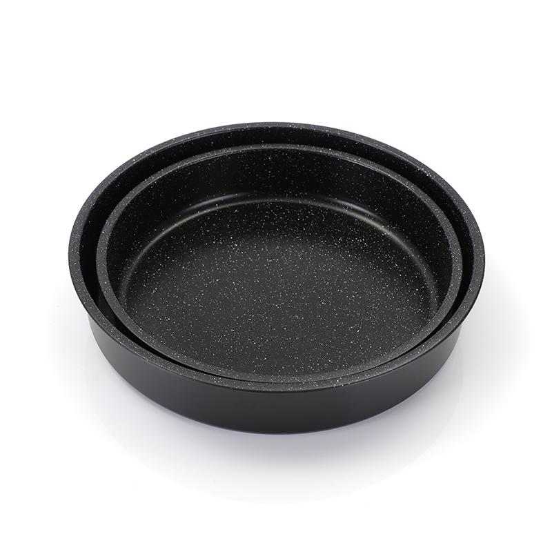Speckled Design Round Baking Pan