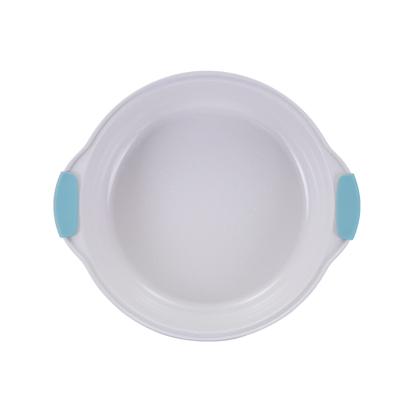 Blue And White Round Cake Pan