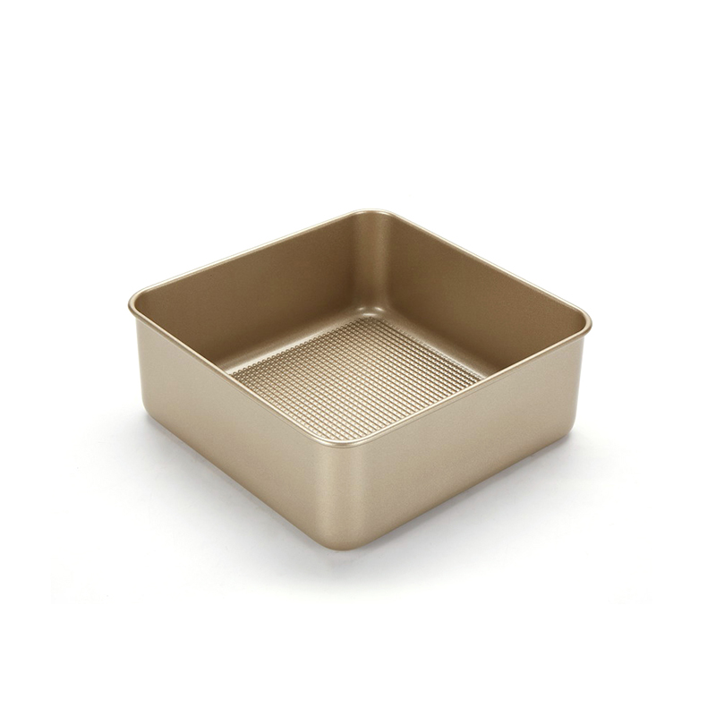Golden Deep Square Brownie Cake Pan