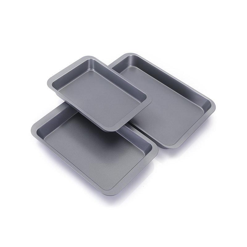 Rectangular Carbon Steel Baking Tray