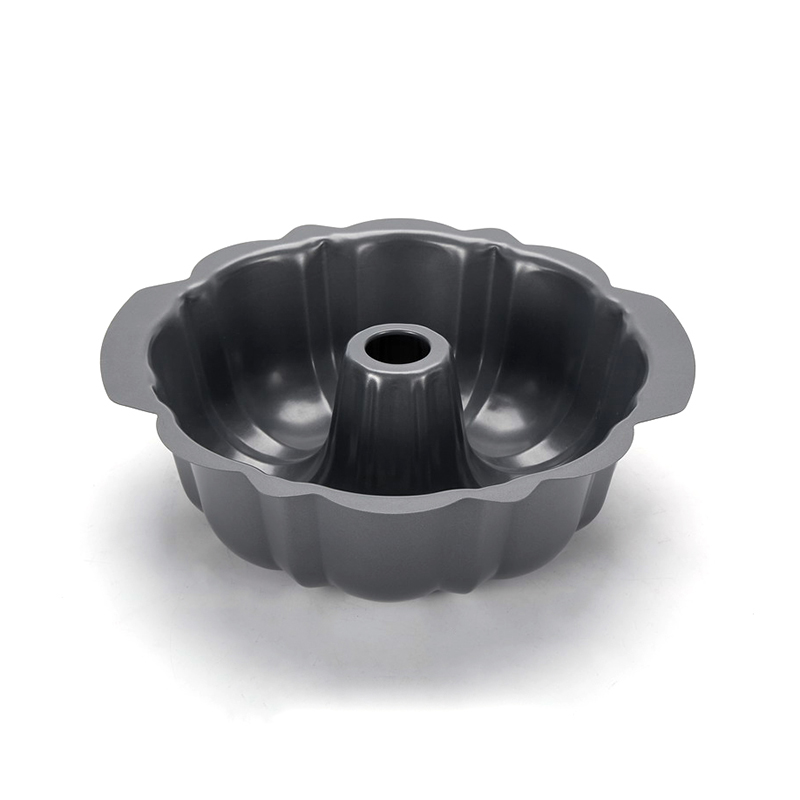 CH-1008A Fluted Bundt Cake Pan with Handle