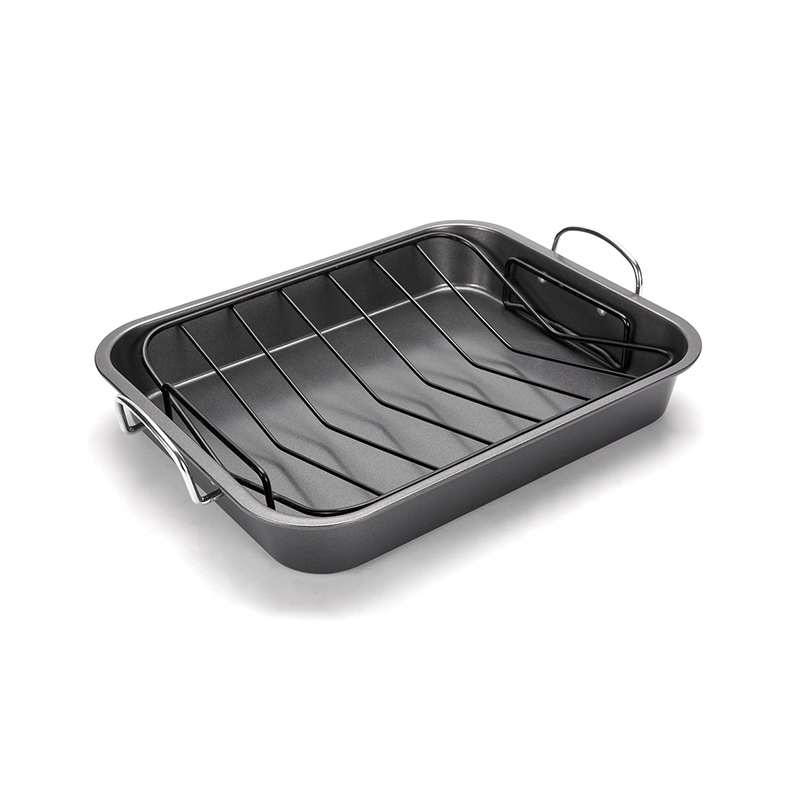 CH-3037SJ Roasting Pan with Non-stick V-rack