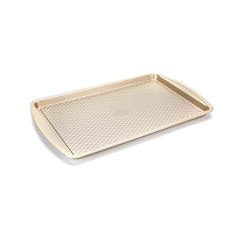 CH-6R4930L Gold Diamond Base Cookie Tray
