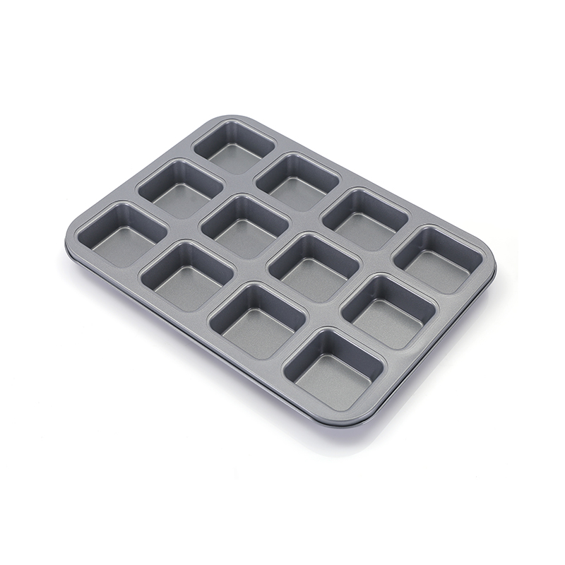 12 Cup Nonstick Square Muffin Pan