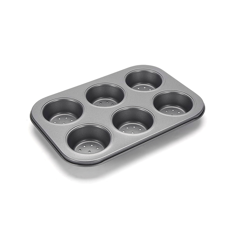 CH-B004K 6 Cup Perforated Muffin Pan