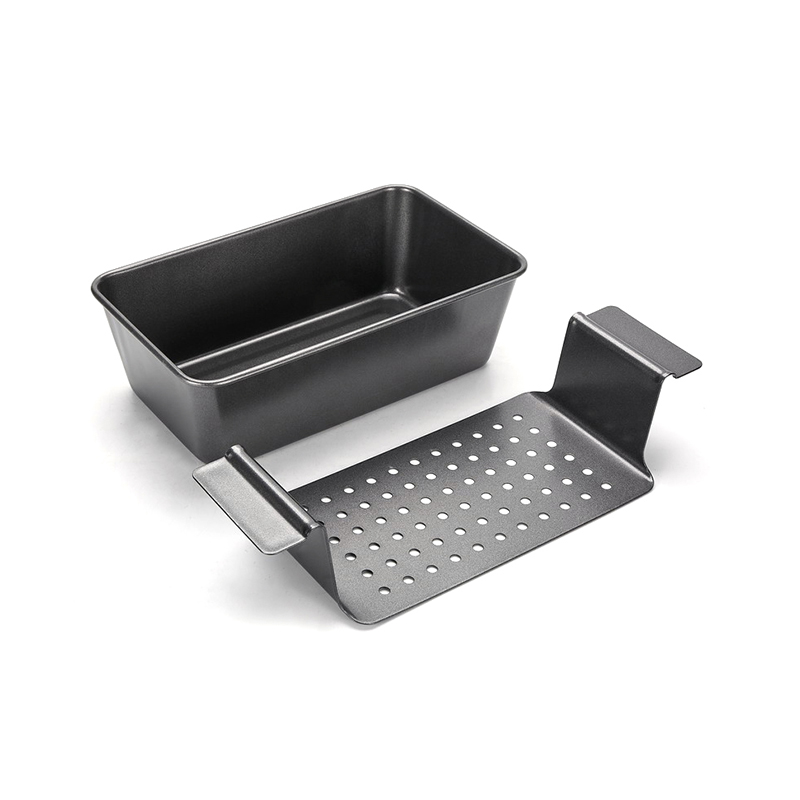 CH-0025LT Non Stick Meatloaf Pan with Drain Tray
