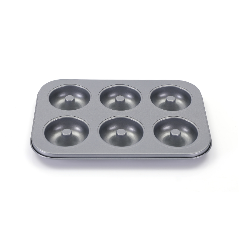 6 Cup Carbon Steel Donut Mold